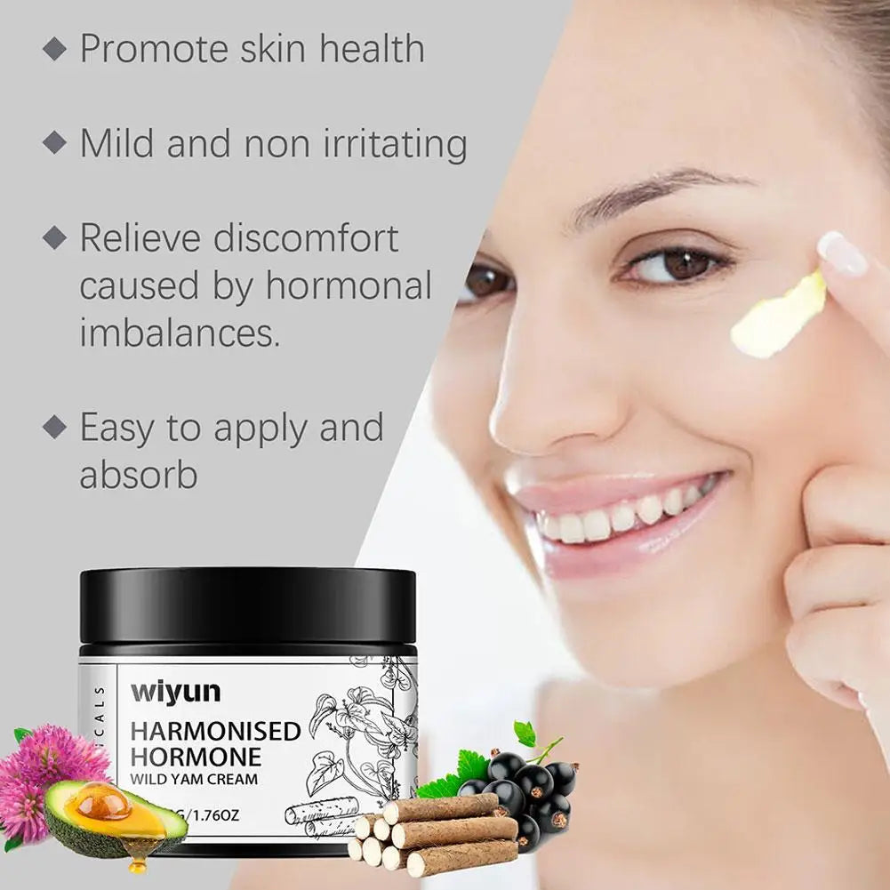 Wild Yam Cream – Deep Moisturizing Body & Skin Cream | Qme Moisturizing Body Cream Qme