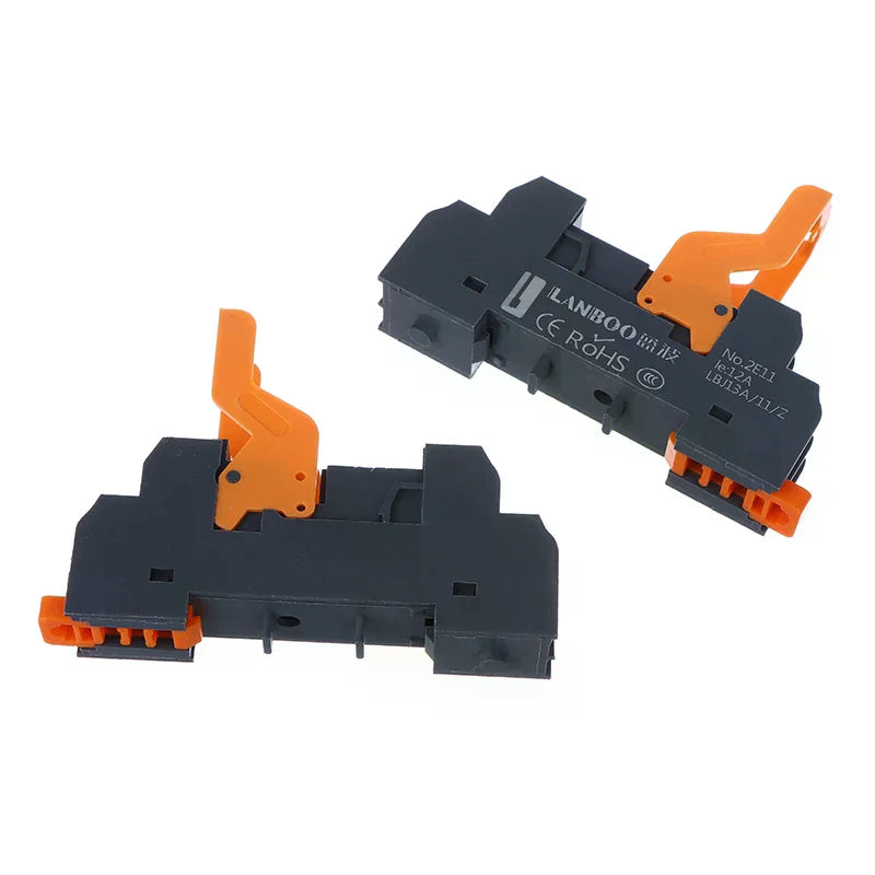 LBJ13A Relay Base Socket 5-Pin 8-Pin DC12V DC24V | Qme Relay Base Socket Qme