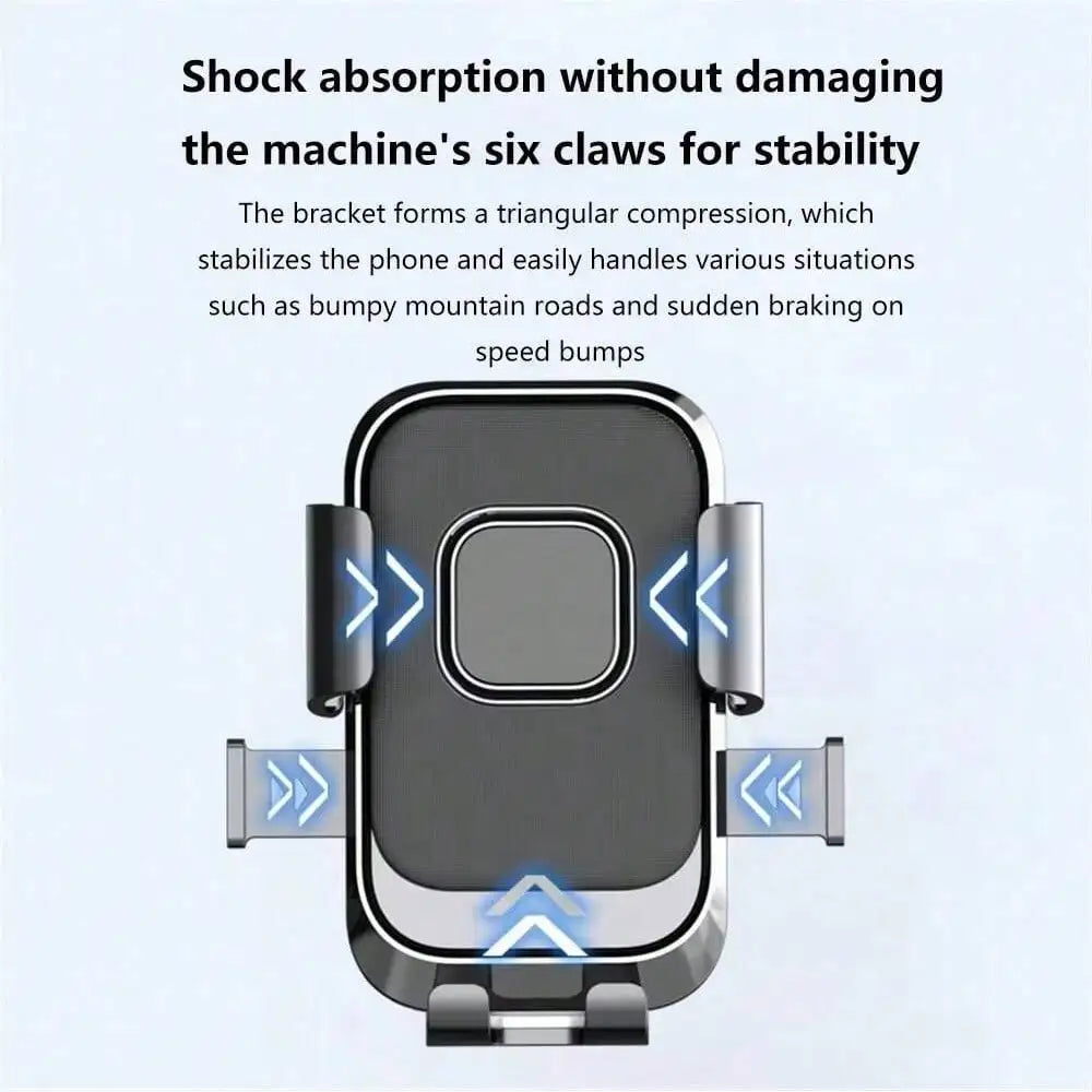 Rotating Bike & Motorcycle Phone Holder | Snap-On Handlebar Mount Handlebar Phone Mount Qme