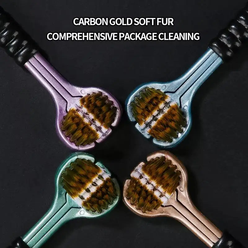 Three-Sided Soft Bristle Toothbrush for Adults | 1–8 Pack Adult Toothbrush Qme