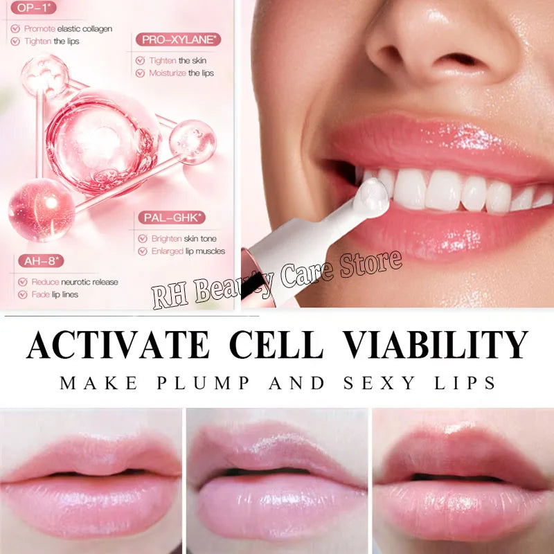 Lip Brightening Balm Mask – Exfoliating & Moisturizing Collagen Lip Balm Mask Qme