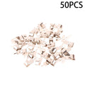 Spring Steel 18650 Battery Contact Insert Clip Holder Battery Contact Holder Qme Silver