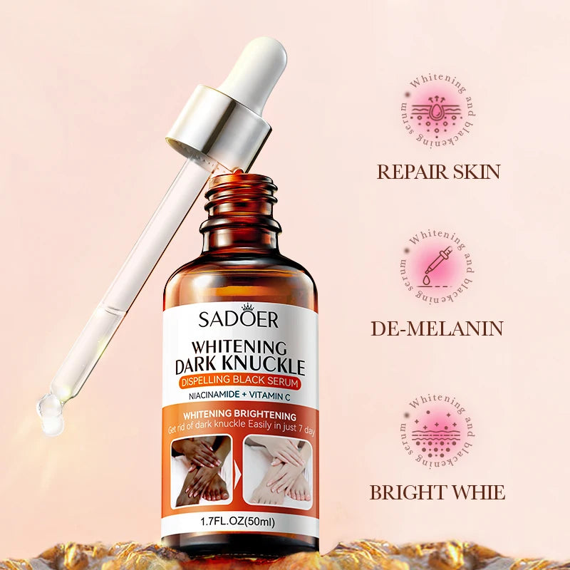 Knuckle & Joint Brightening Serum – Elbows, Knees, Hands 50ml Body Brightening Serum Qst