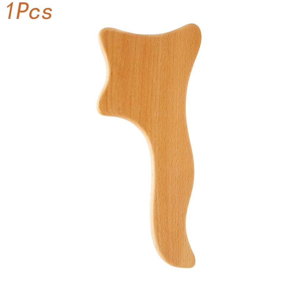Wood Maderoterapia Massage Roller – Gua Sha Body Massager Wood Body Massager Qst Wood-11