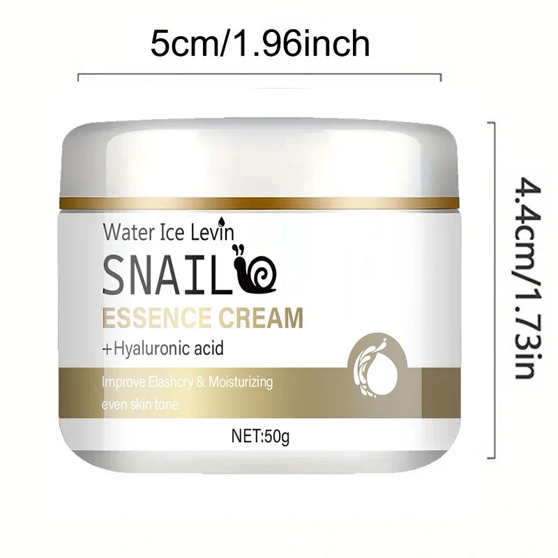 Snail Mucin Day & Night Cream – Niacinamide & Hyaluronic Acid Face Moisturizing Cream Qme