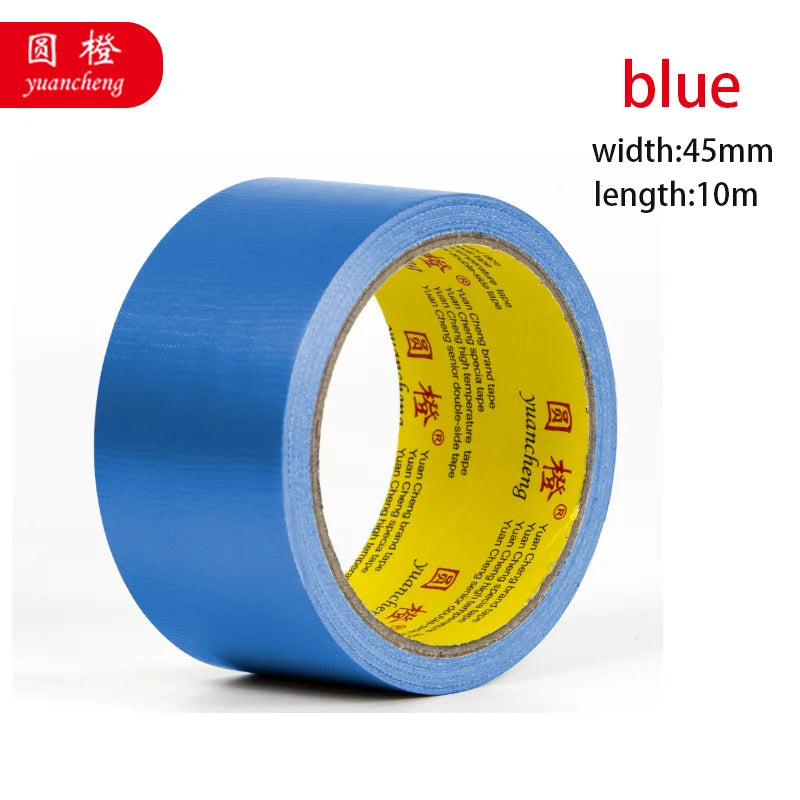 Heavy Duty Adhesive Fabric Duct Tape – Waterproof, 16 Colors Adhesive Fabric Tape Qme blue 10M 30mm
