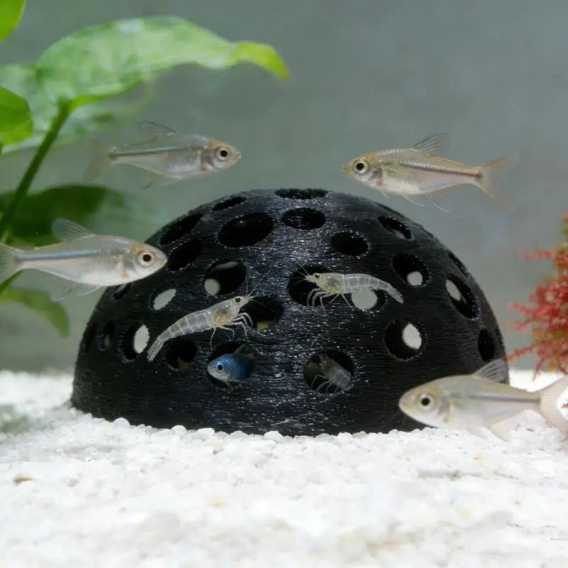 Aquarium Hidden Cave Shelter for Small Fish Breeding & Rest Aquarium Cave Shelter Qme