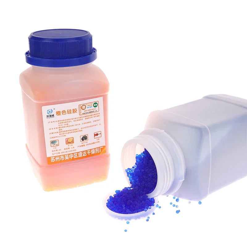 Reusable Silica Gel Beads Desiccant Moisture Absorber 500g Desiccant Moisture Absorber Qme