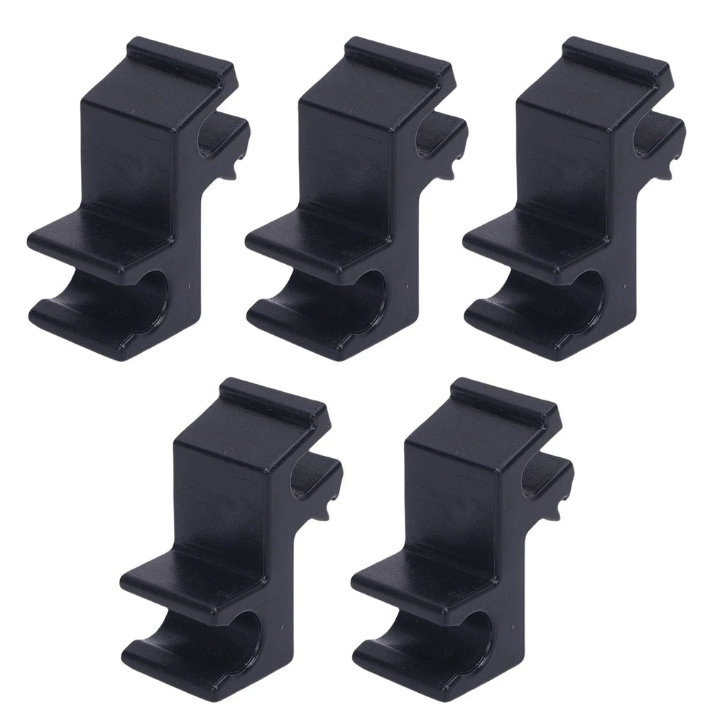 Tonneau Cover Prop Rod Clips – Hard Plastic, Anti-Crack Tonneau Cover Clips Qme black