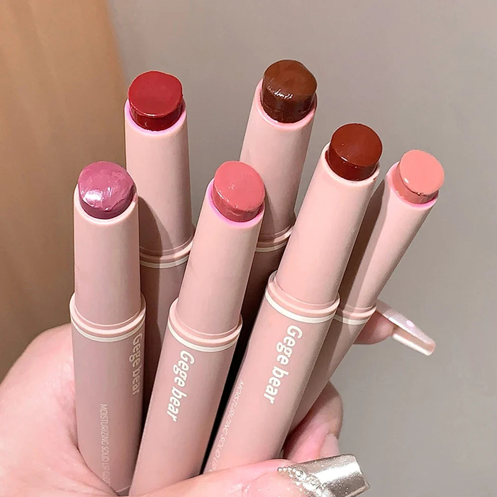 Gege Bear Mirror Lip Glaze – Moisturizing Long-Lasting Lipstick Mirror Lip Glaze Qme