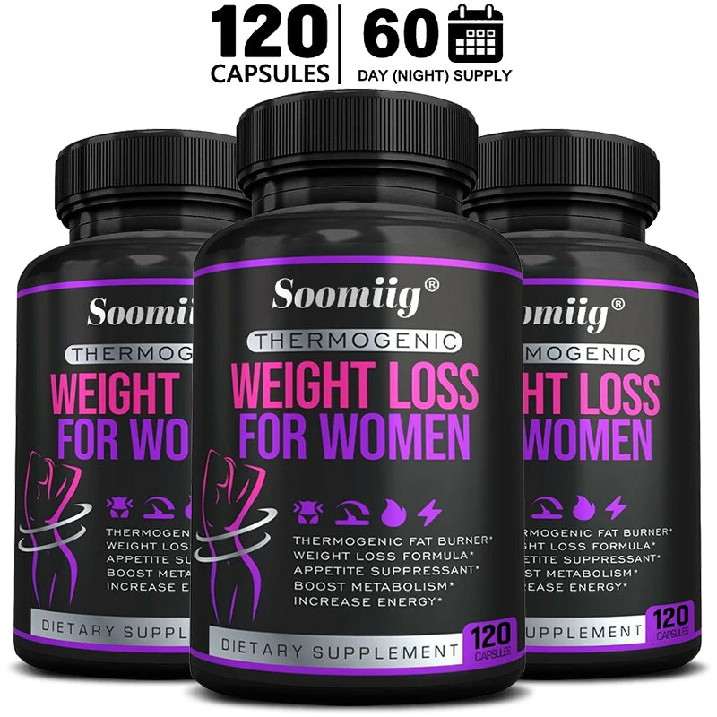 ZENVITALIZE Women's Thermogenic Metabolism Support Capsules Wellness Supplement Qst 120 count-3 bottle