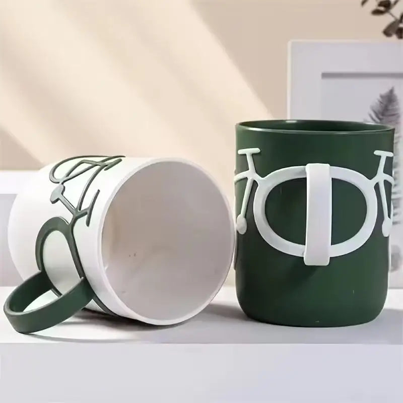 Creative Mouthwash & Toothbrush Cup | Bathroom Decor Bathroom Cup Qme
