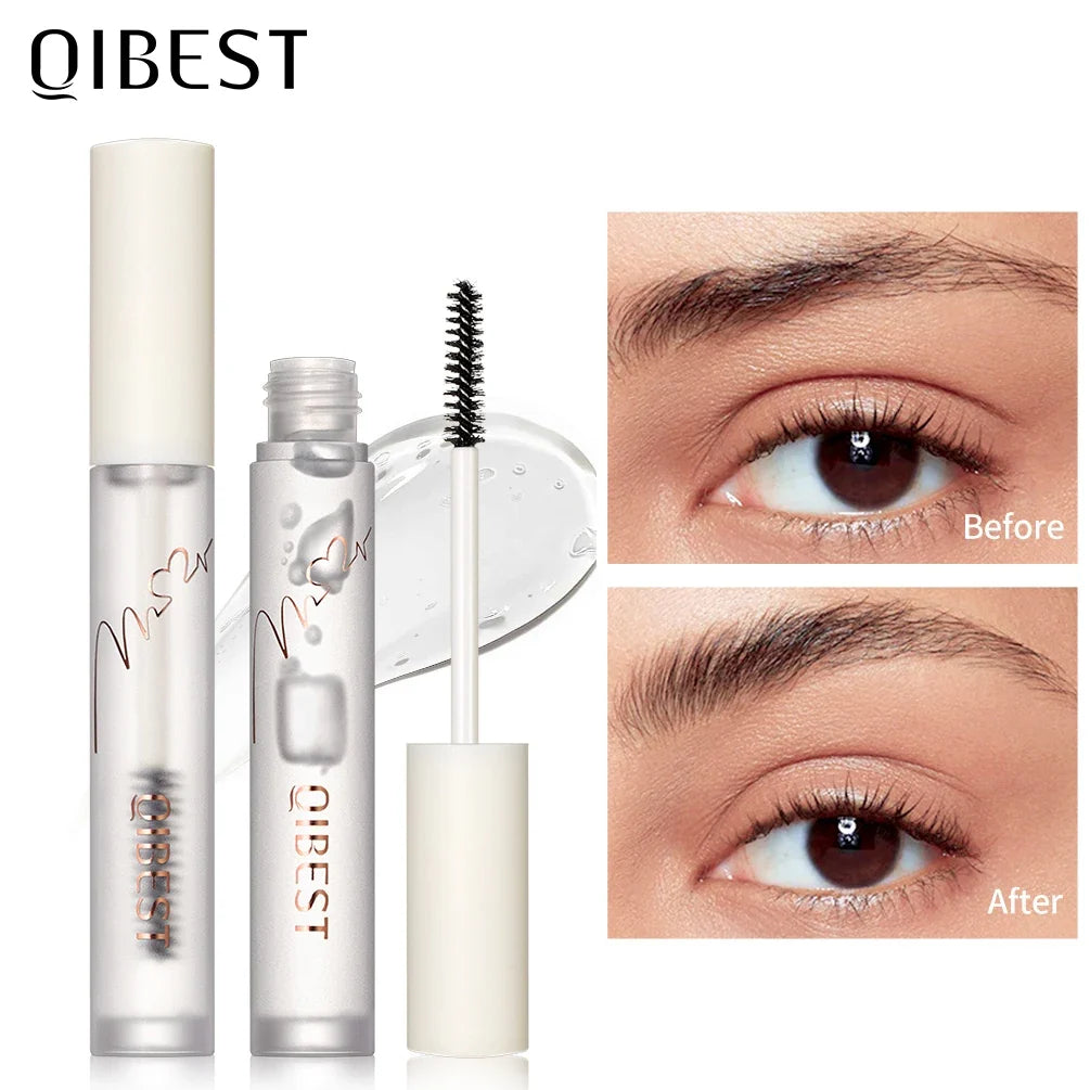 QIBEST Transparent Eyebrow Gel – Natural Long-Lasting Brow Shape Eyebrow Gel Qme Eyebrow Gel