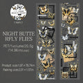 Dark Night Washi Tape Set – DIY Scrapbooking & Journal Washi Tape Set Qme E 50mmX2m