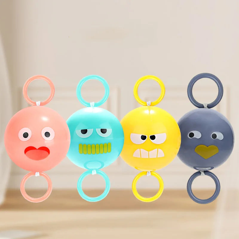 LED Luminous Whistle Flying Ball Toy – Rotating Cable Light LED Spinning Toy Qme
