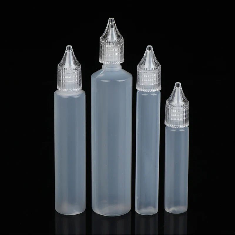 Refillable Pen-Shape Plastic Dropper Bottles for Ink & Pigments Refillable Dropper Bottles Qme