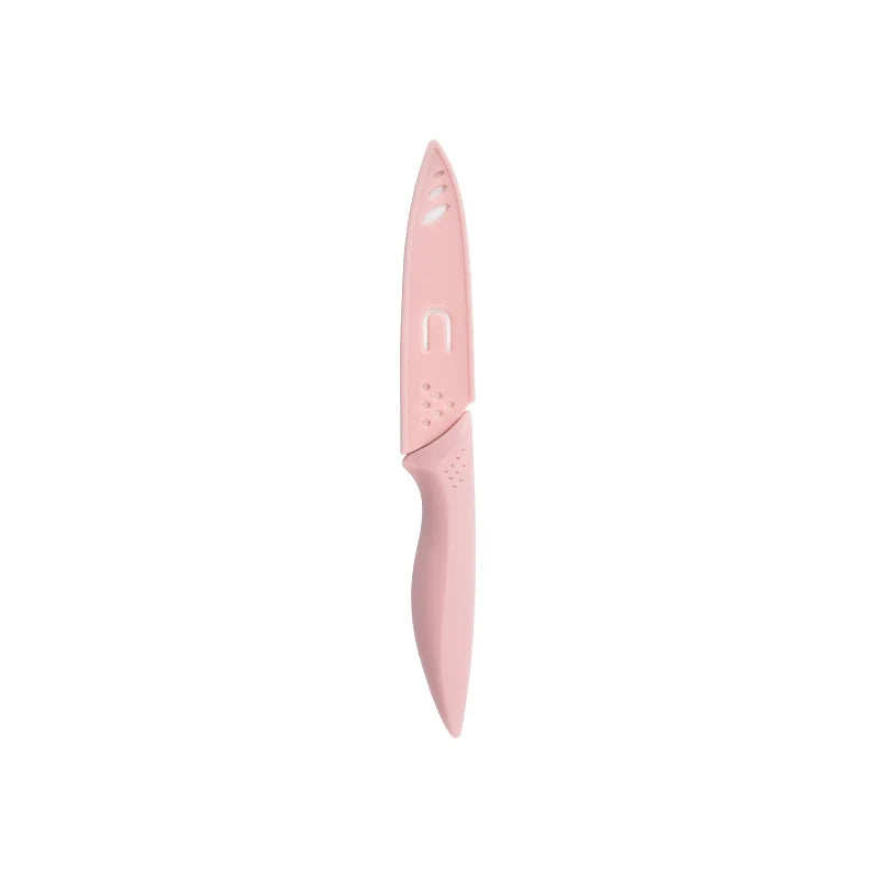 Xituo Ceramic Knife with Sheath – Sharp Kitchen Utility Knife Ceramic Kitchen Knife Qst pink 4inh