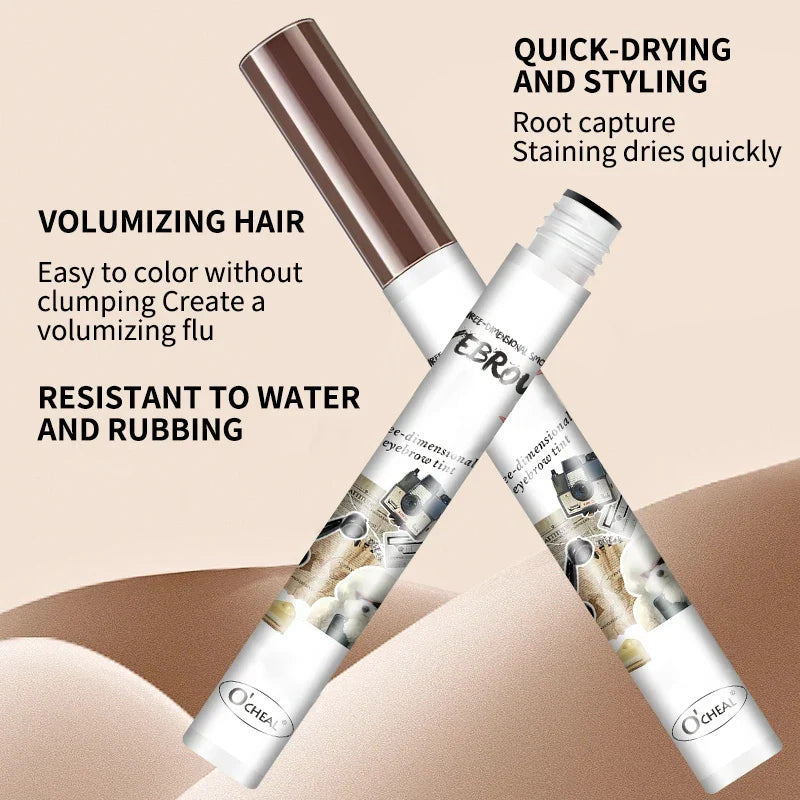 Waterproof Sweat-Proof Eyebrow Dye – Natural Look All Day Eyebrow Dye Qme