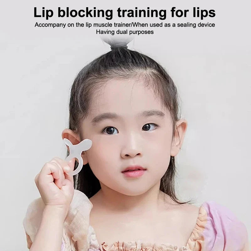 Silicone Lip Biting Corrector – BPA-Free Oral Trainer Device Oral Habit Corrector Qme