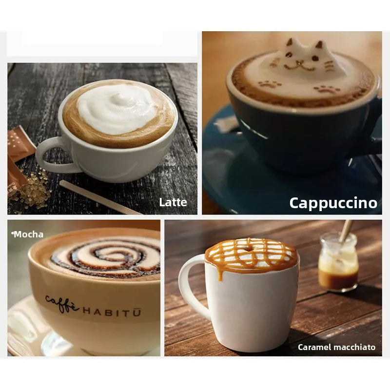 HAOYUNMA Semi-Automatic Espresso Machine & Steam Frother Espresso Machine Qst