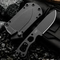 HUANGFU BK11 Full Tang Fixed Blade Outdoor Knife with Sheath Fixed Blade Knife Qst BK11