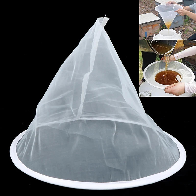 Ultra-Fine Honey Strainer Net & Filter Cloth | Beekeeping Tool Honey Strainer Net Qme