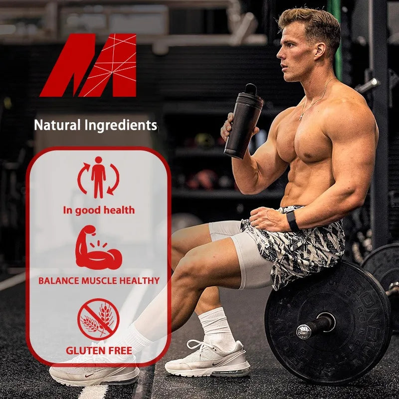 Didacat Whey Protein Concentrate 5000mg – Gluten Free, Non-GMO Protein Supplement Qst