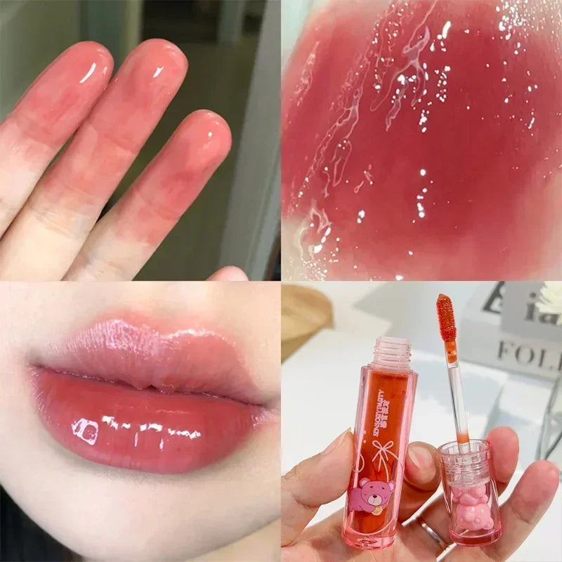Moisturizing Mirror Lip Gloss – Crystal Glossy Water Light Finish Lip Gloss Qme