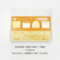 Kawaii Sticky Notes Bookmarks Memo Pad – 120 Sheets, 7 Colors Kawaii Sticky Notes Qme A