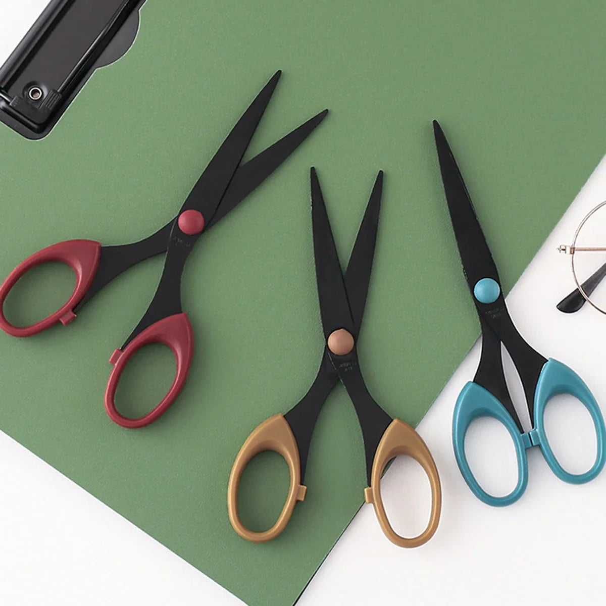 Stainless Steel Scissors – Sharp Blades & Comfort Grip Handles Craft Scissors Qme