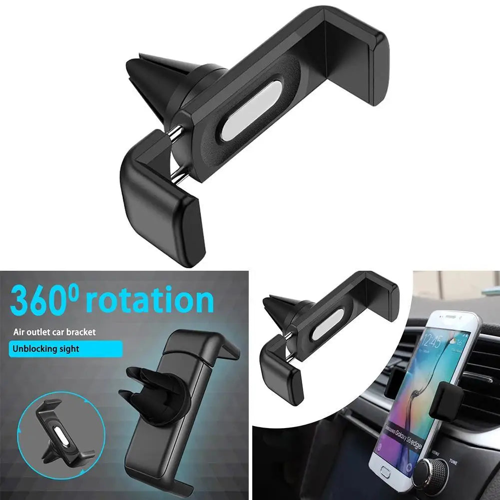 Universal Car Air Vent Phone Mount Holder – ABS Clip Car Phone Mount Qme