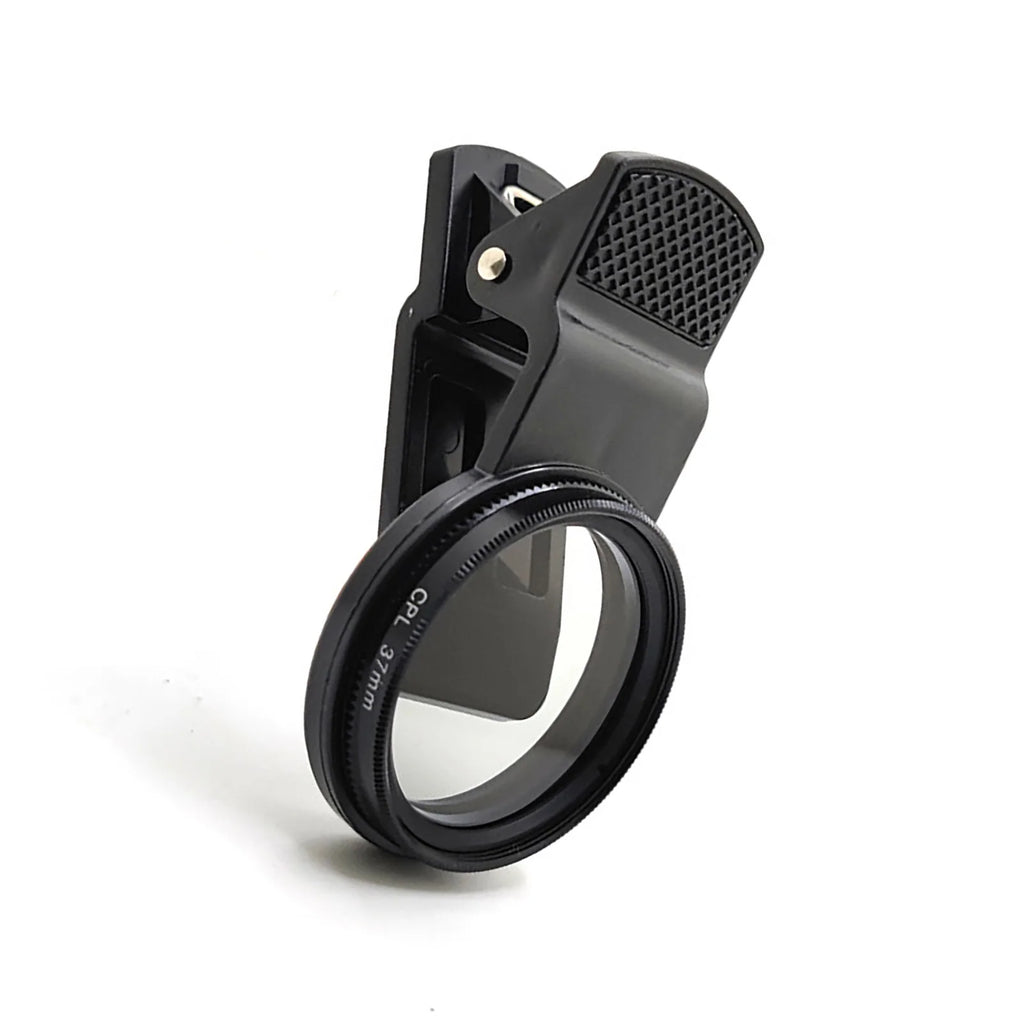 37mm CPL Clip-On Circular Polarizer Filter for Smartphones Phone Camera Filter Qst