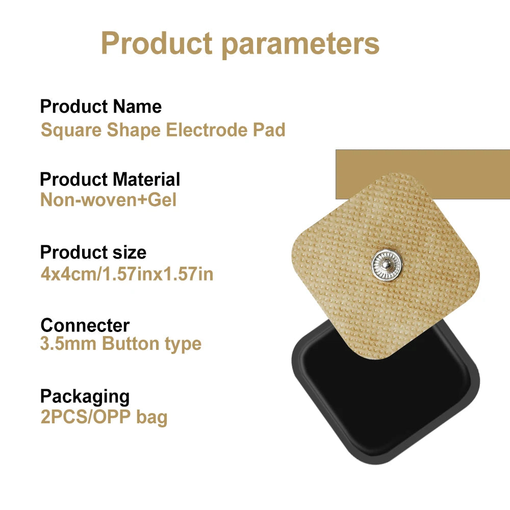 TENS EMS Self-Adhesive Electrode Pads – 10/20 Pcs Replacement Electrode Pads Qst