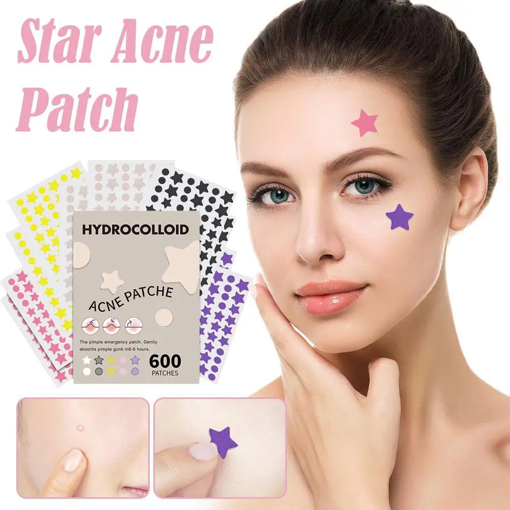 Star Hydrocolloid Acne Patch – Gentle Blemish Stickers Hydrocolloid Acne Patch Qme