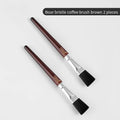 Bincoo Espresso Cleaning Brush – Wood Handle Barista Tool Coffee Cleaning Brush Qst Brown L