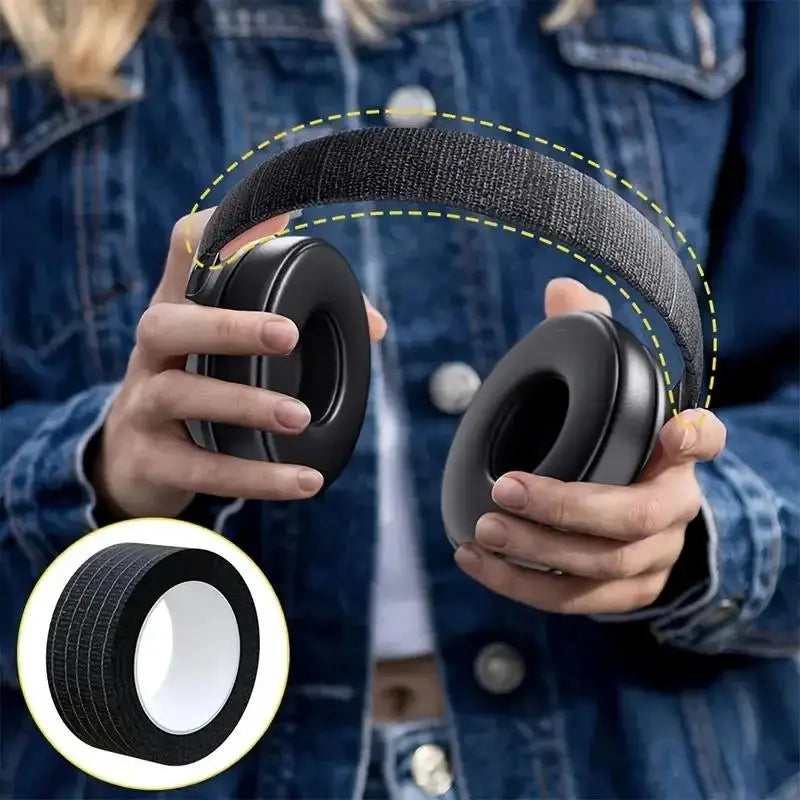 Headphone Headband Repair Tape – Anti-Peeling Protector Strips Headphone Repair Tape Qme Default Title