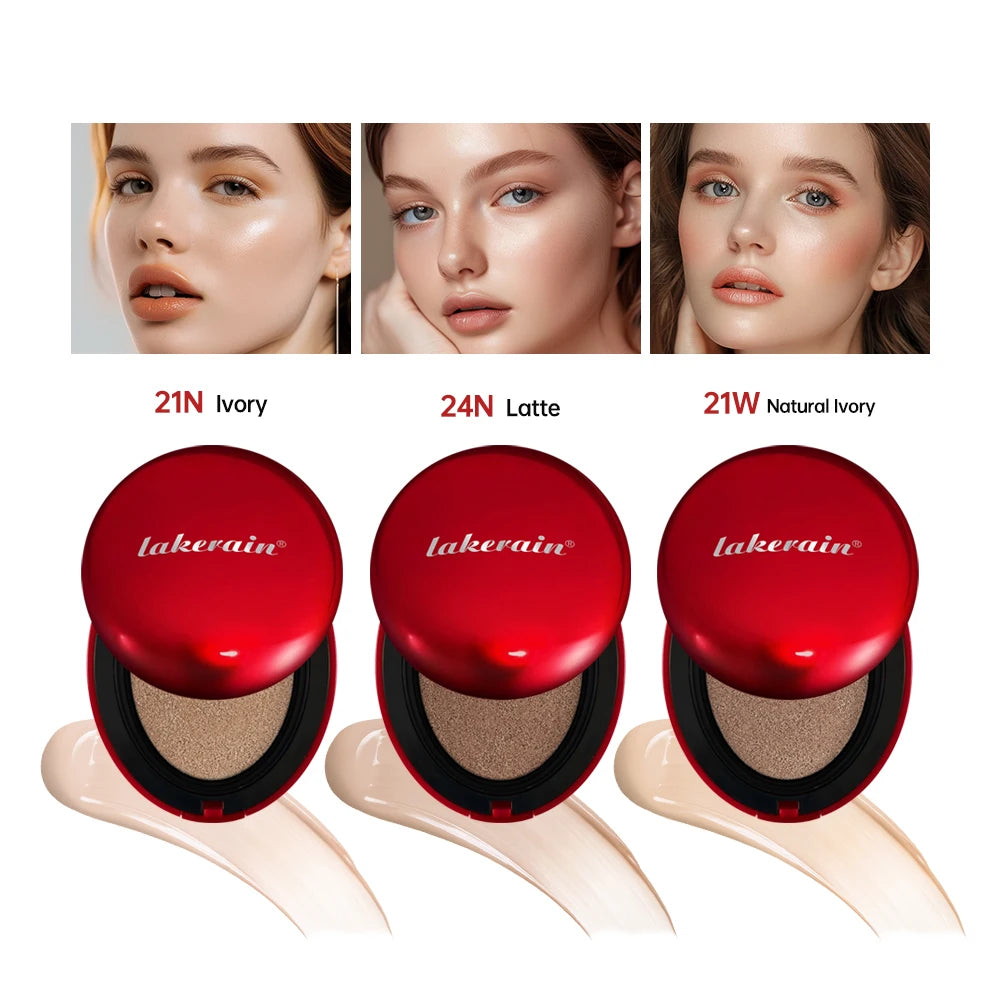 Lakerain Air Cushion BB Cream – Waterproof, SPF Foundation Cushion Foundation Qst