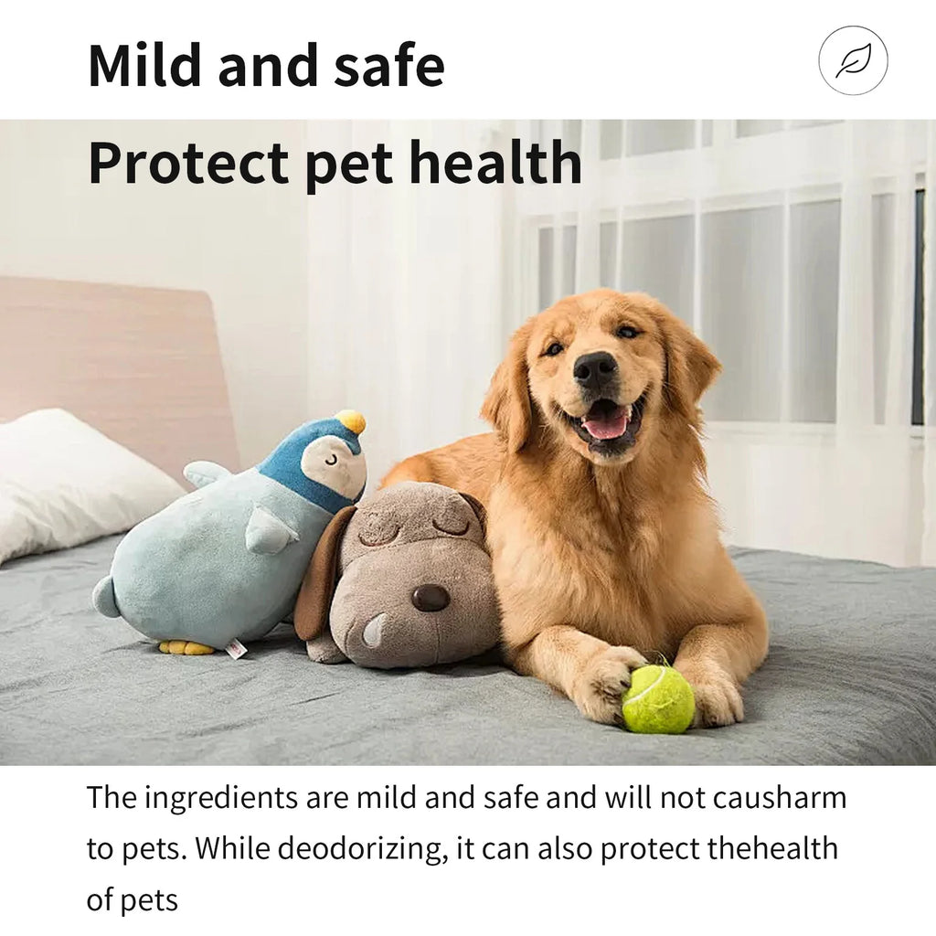 Pet Deodorant Spray – Dog & Cat Odor Eliminator 120ml Pet Deodorant Spray Qst