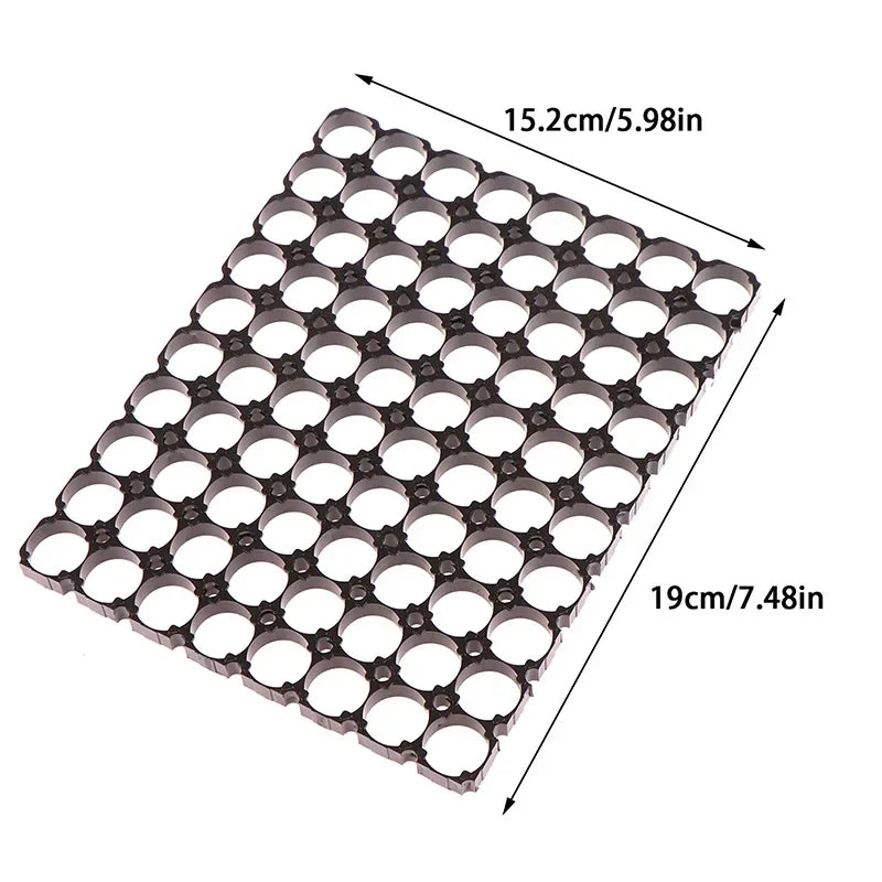 18650 Battery Holder Case 8/10 Cell DIY Bracket – Flame Retardant Battery Holder Case Qme