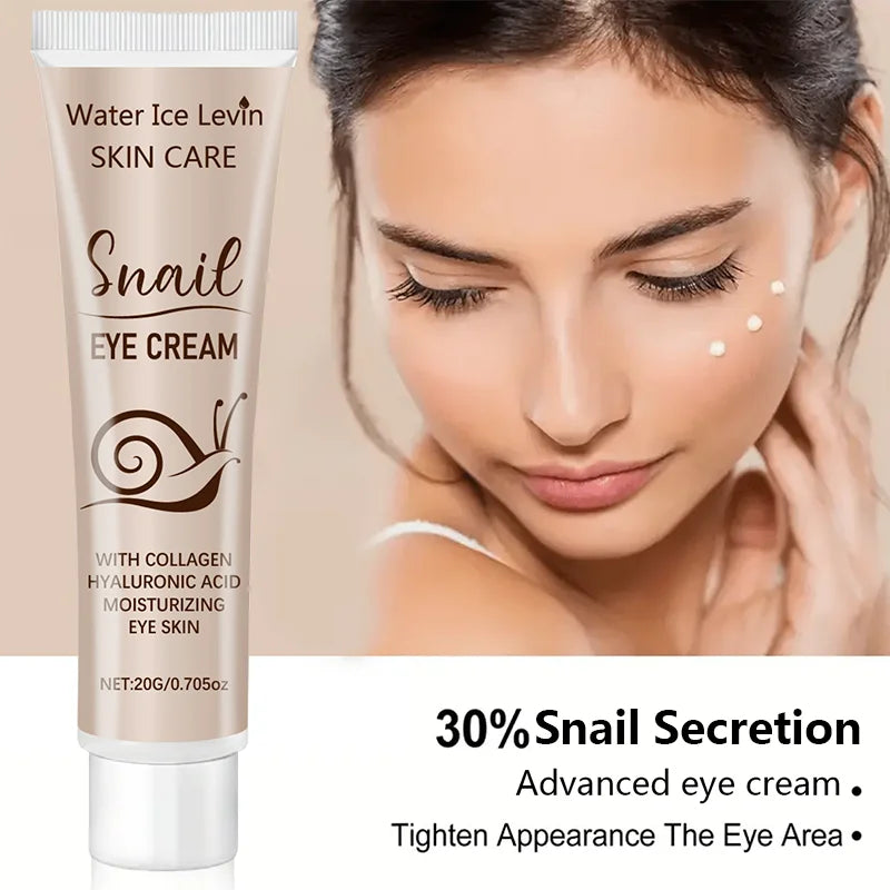 Hydrolyzed Collagen & Snail Essence Eye Cream | Firming Eye Cream Qme