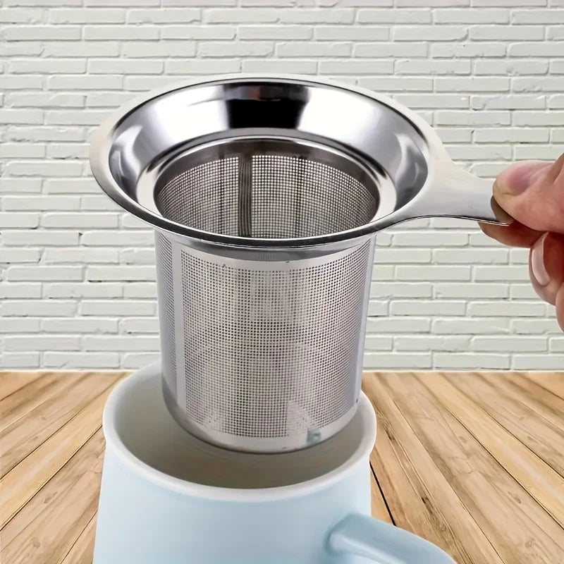 Stainless Steel Single Mesh Tea Filter Infuser Strainer Tea Infuser Strainer Qme