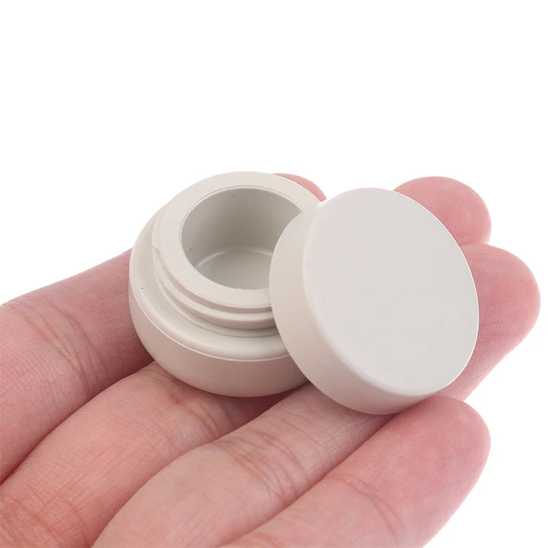 Nail Gel Jars UV Light-Blocking Storage Organizer – 2pk Nail Gel Storage Jar Qst