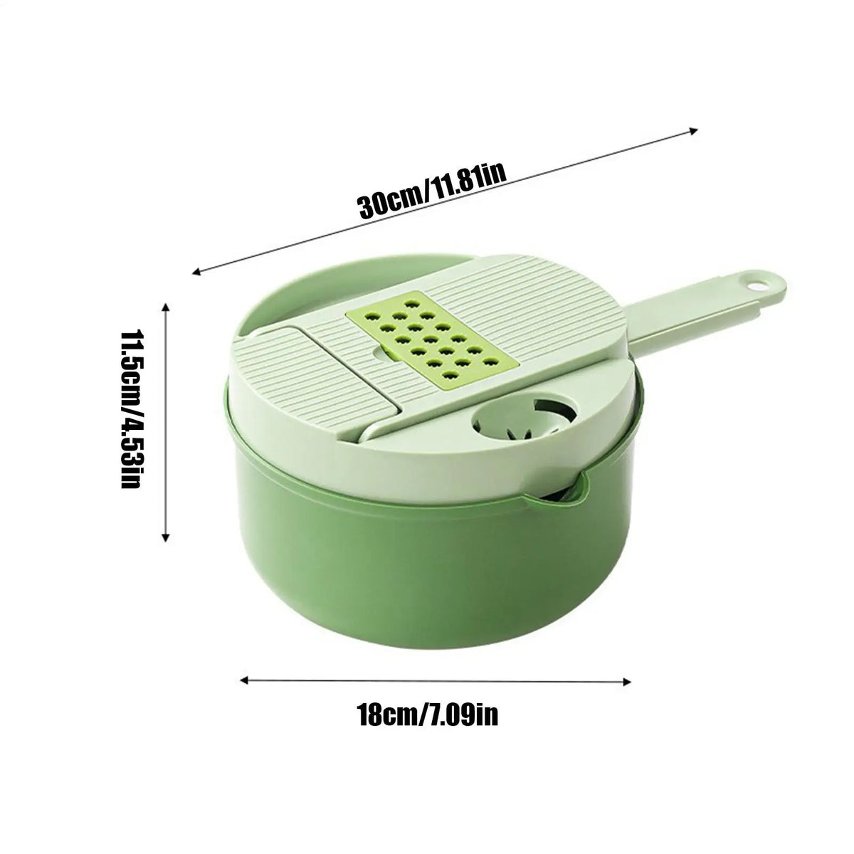 16-In-1 Vegetable Chopper & Dicer – Stainless Steel Food Cutter Vegetable Chopper Qme