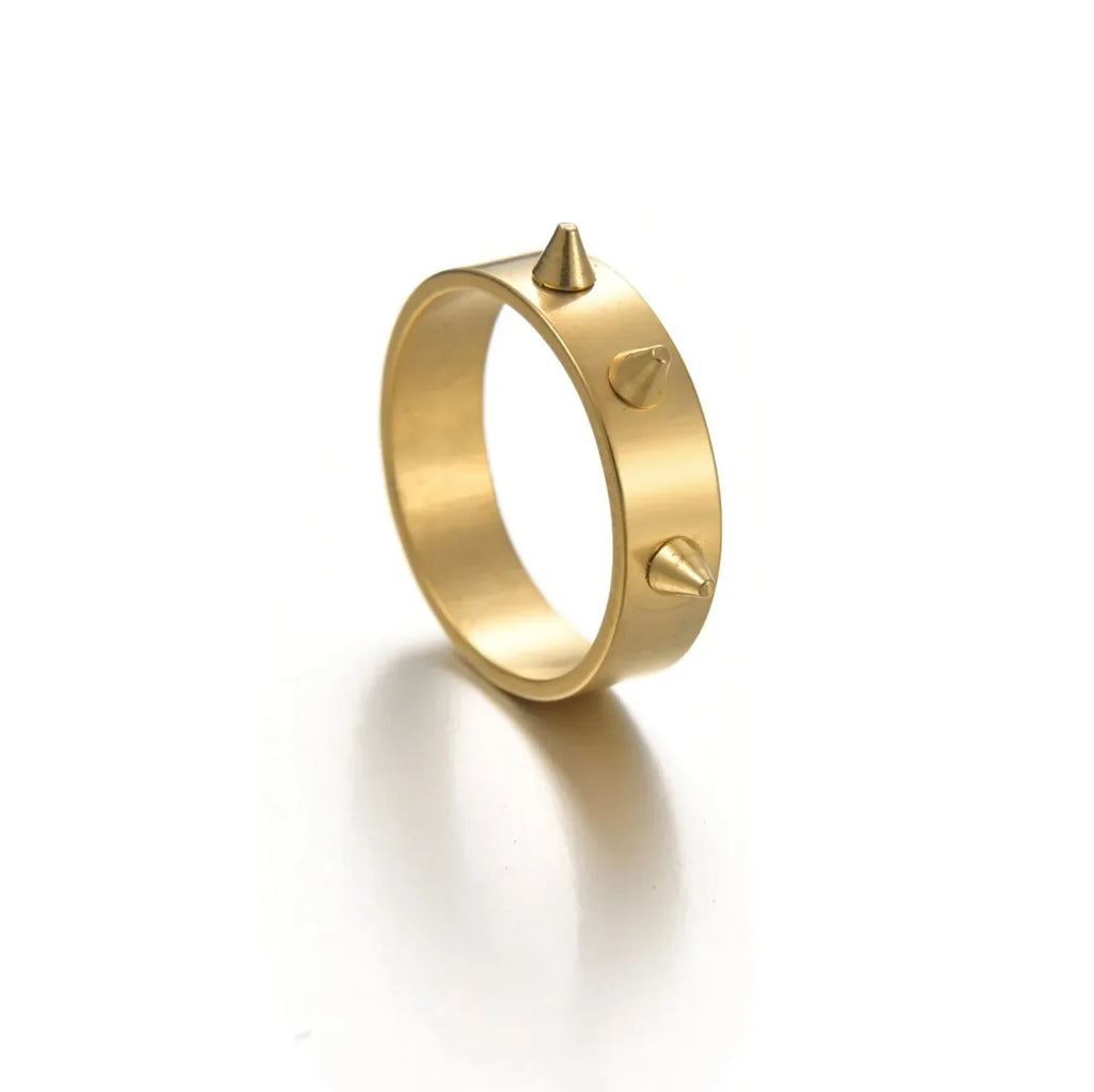 Gothic Punk Stainless Steel Ring – Men's & Women's Gothic Stainless Steel Ring Qme