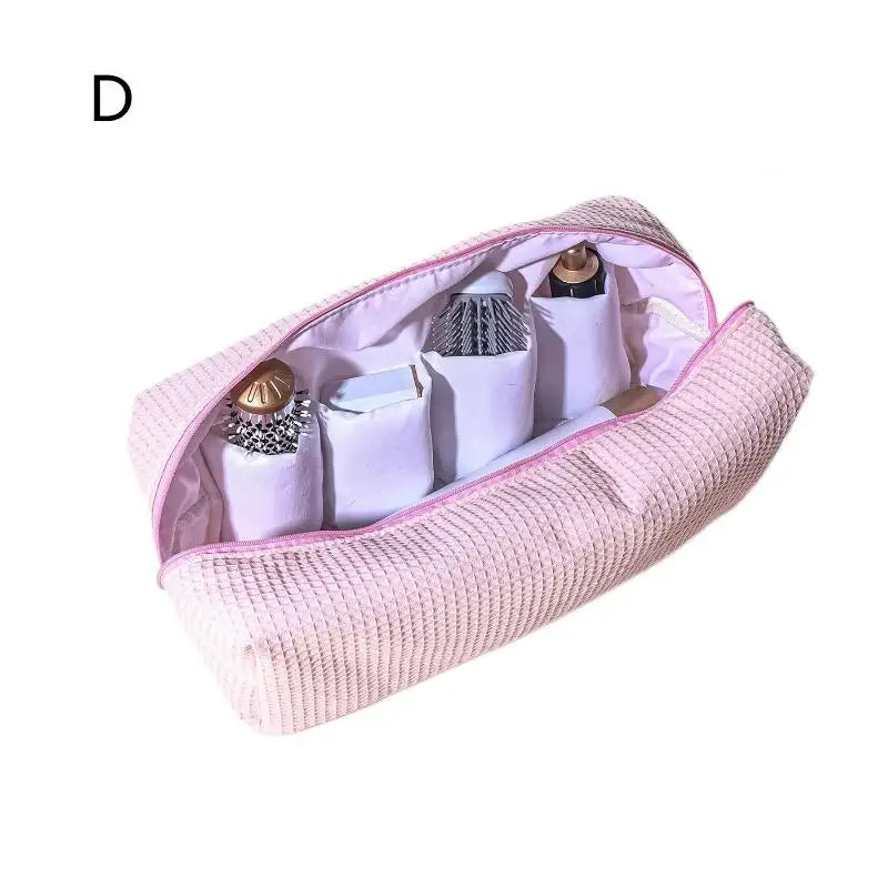 Padded Cosmetic Bag Large Capacity Hair Dryer Storage Pouch Cosmetic Storage Bag Qme D