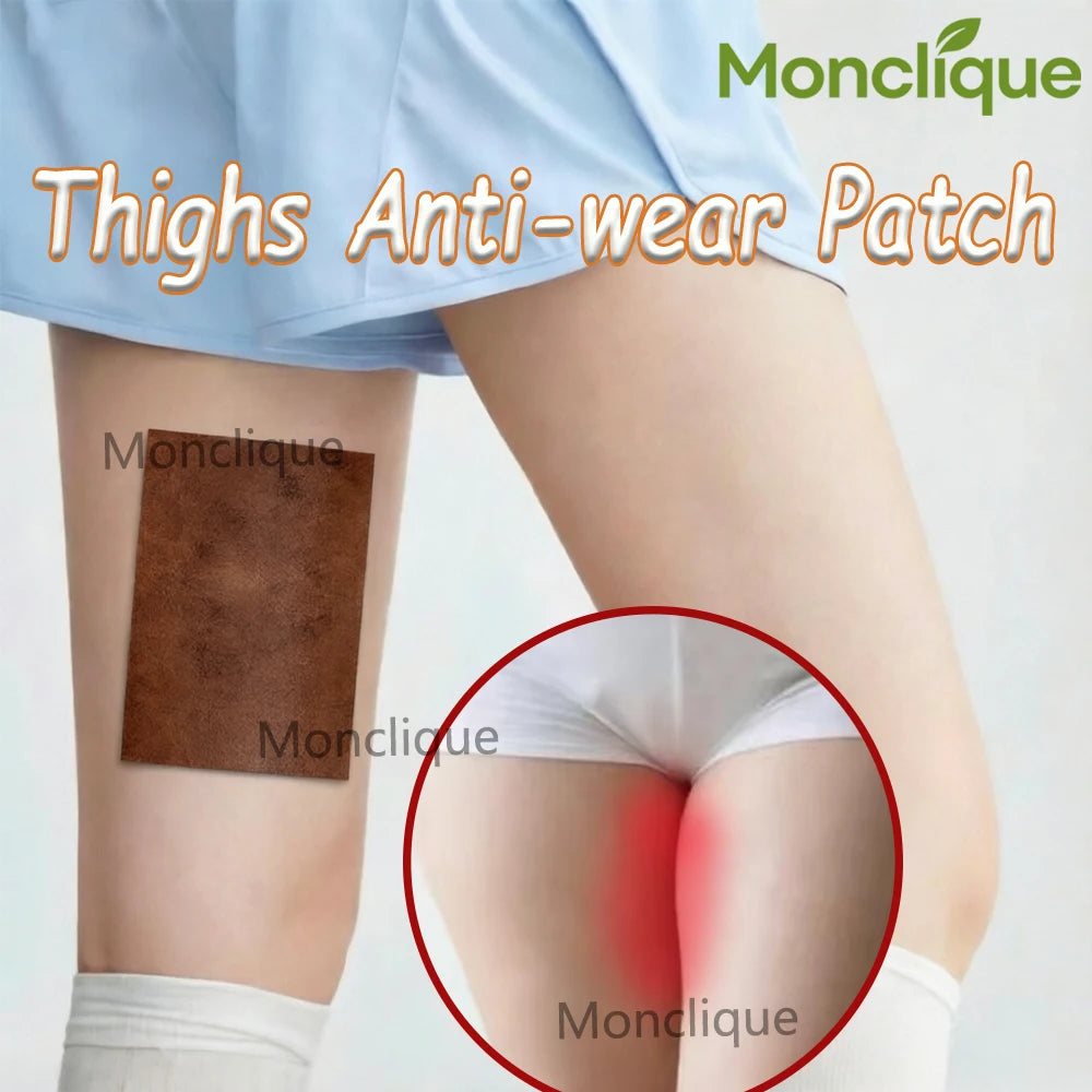 Thigh Anti-Chafe Patches – Breathable Self-Adhesive Leg Stickers Anti-Chafe Leg Patch Qst