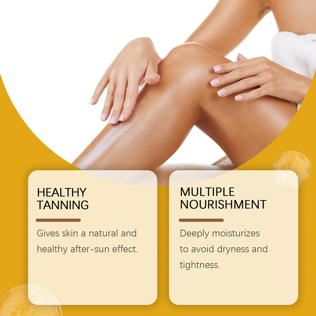 Sunless Self Tanning Cream Body Bronzer – Natural Bronze Glow Self Tanning Cream Qme