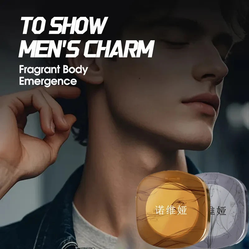 Men's Solid Fragrance Cream – Long-Lasting Fresh Scent Solid Fragrance Cream Qme