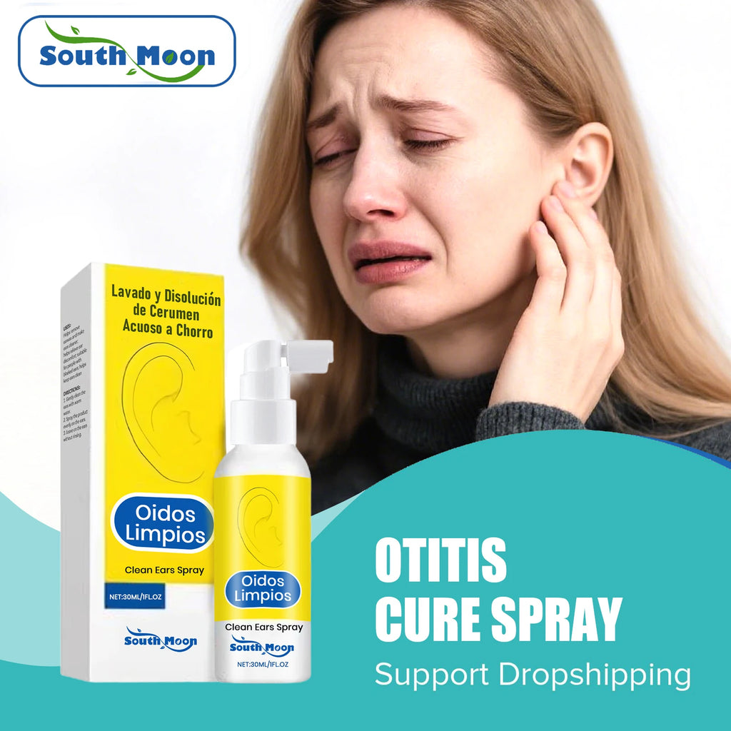 South Moon Ear Care Soothing Spray – Earwax Removal 30ml Ear Care Spray Qst