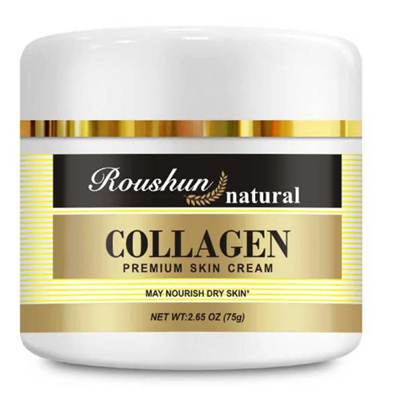 ROUSHUN Collagen Face Cream – Moisturizing & Nourishing Facial Moisturizer Cream Qst